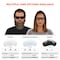 Ergodyne THOR, Safety Glasses, Anti-Scratch & Fog-Off+, Smoke Lens, Matte Black Frame, Full-Frame THOR-AFAS - alternate 8